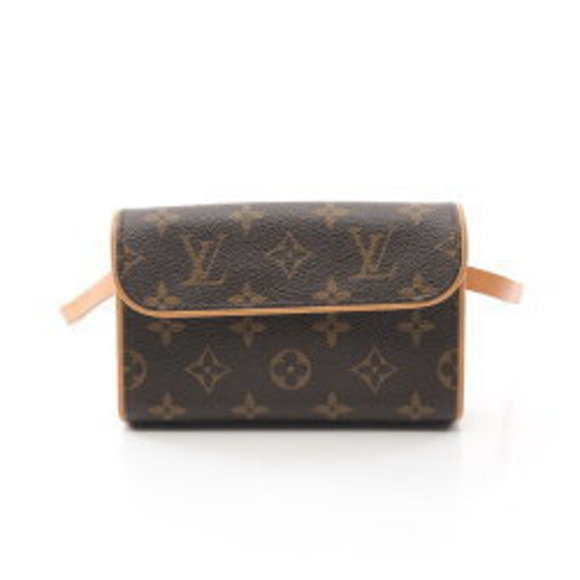 Louis Vuitton Florentine Pochette waist bag body Leather Monogram brown - Picture 1 of 8